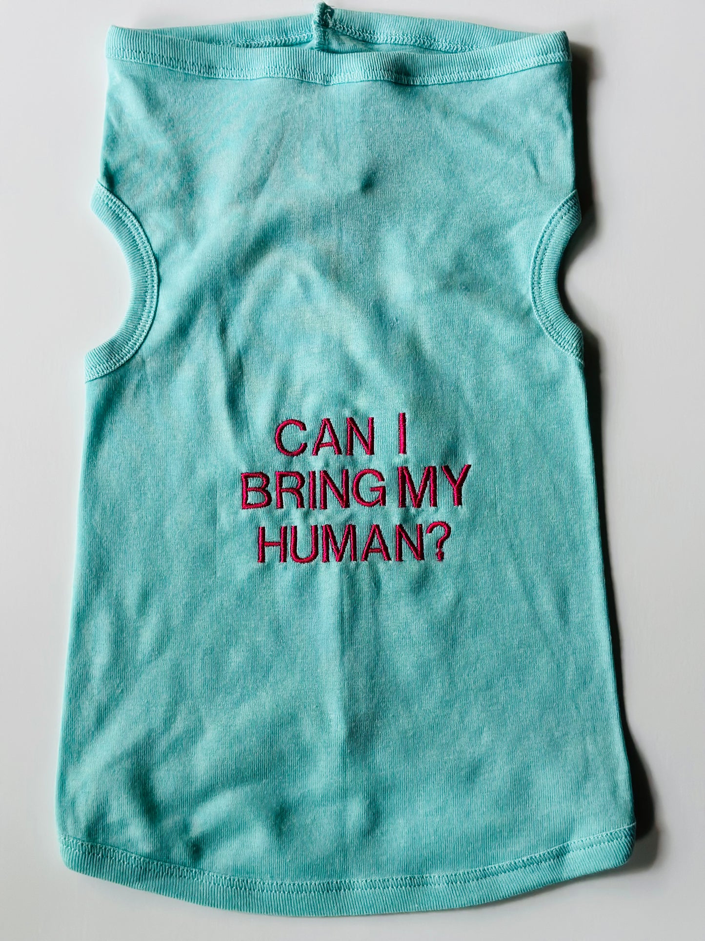 "Can I Bring My Human?" - Custom Dog Onesie