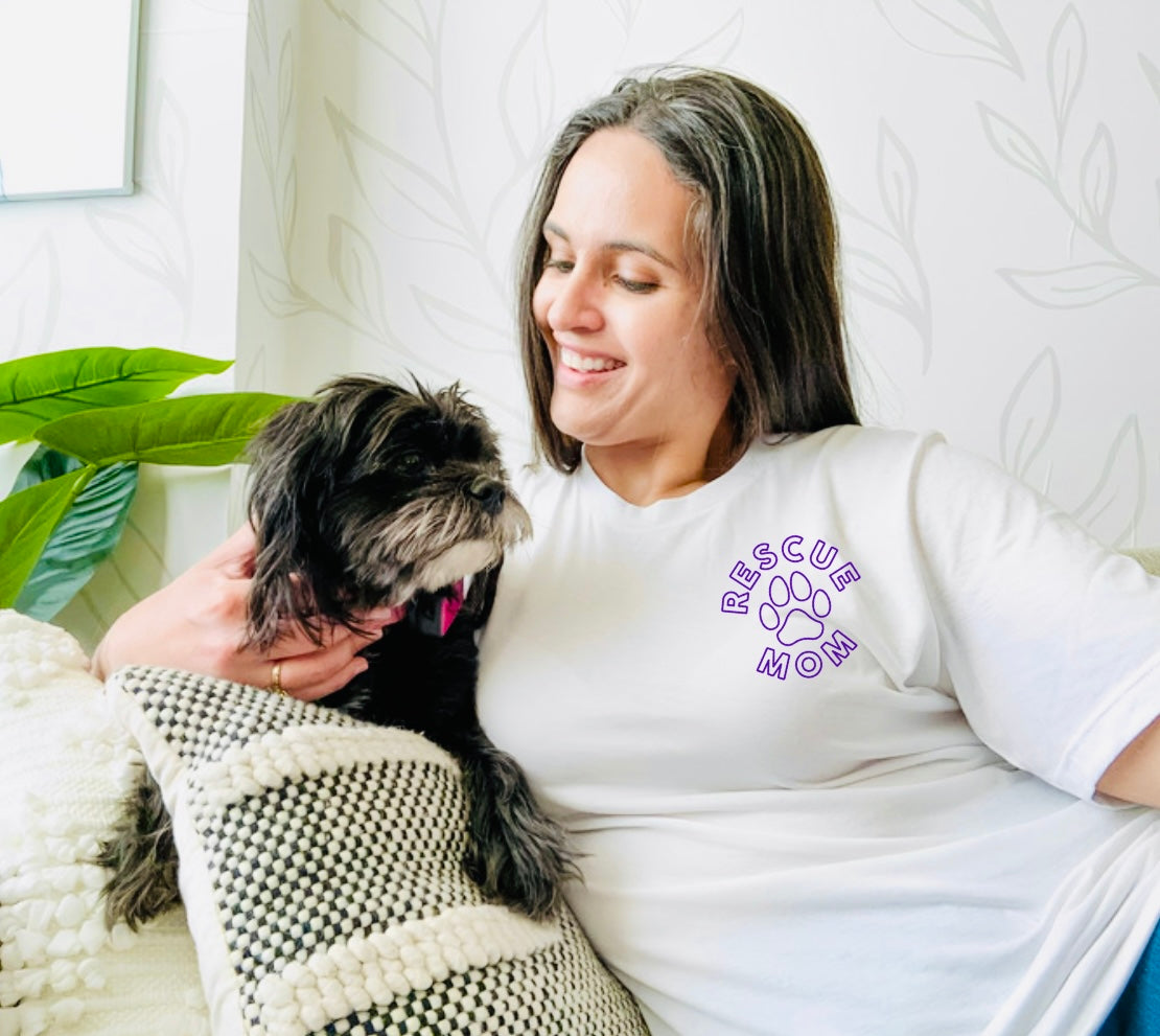 Rescue Mom - Women's Crew Neck Tee