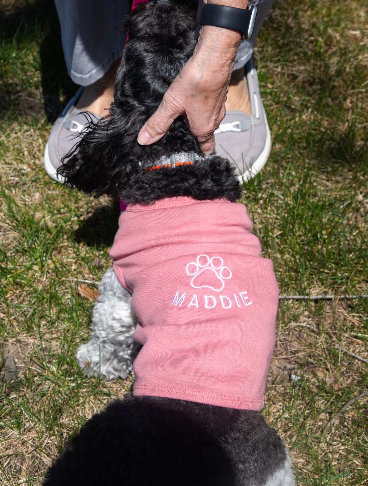 Custom Embroidered Pet Name Onesie