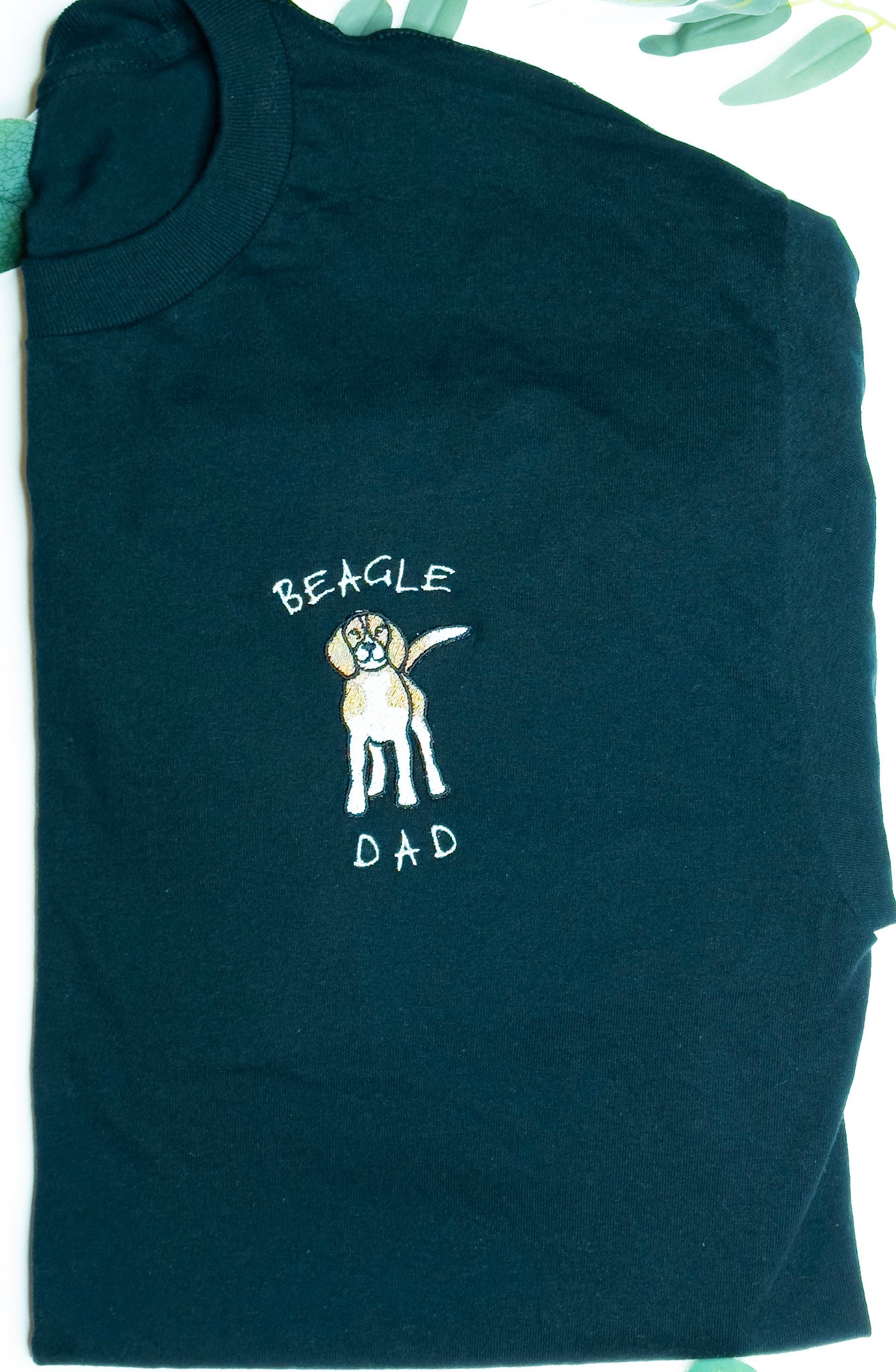 Dog Breed Custom Design - Men's Crew Neck Tee