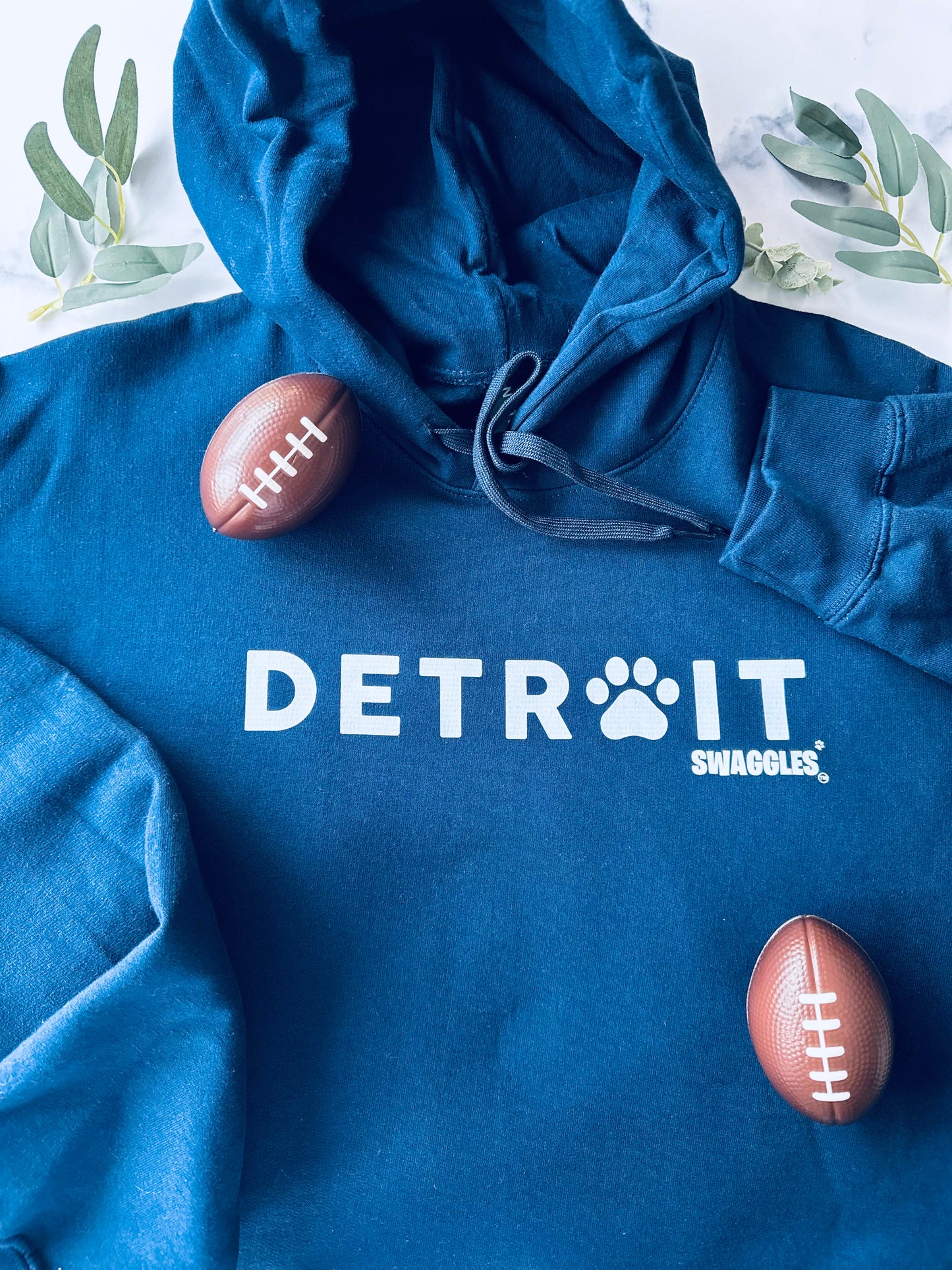 Detroit City Paw - Unisex Hoodie