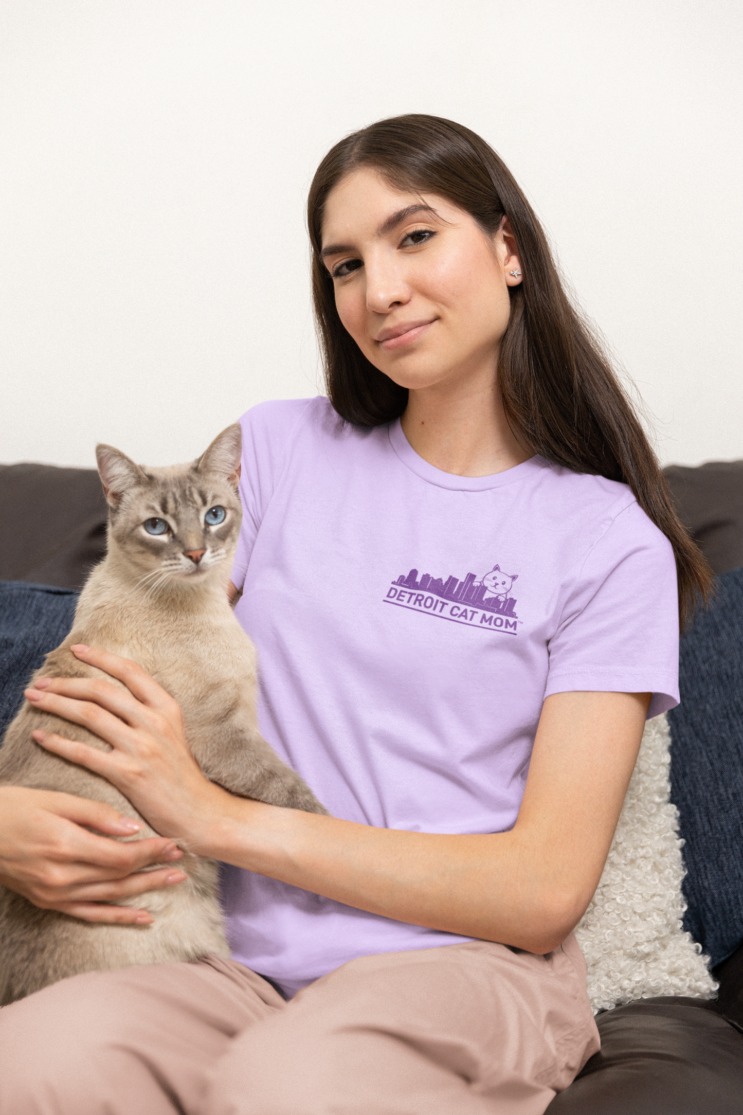 Detroit Skyline - Women's Crew Neck Tee