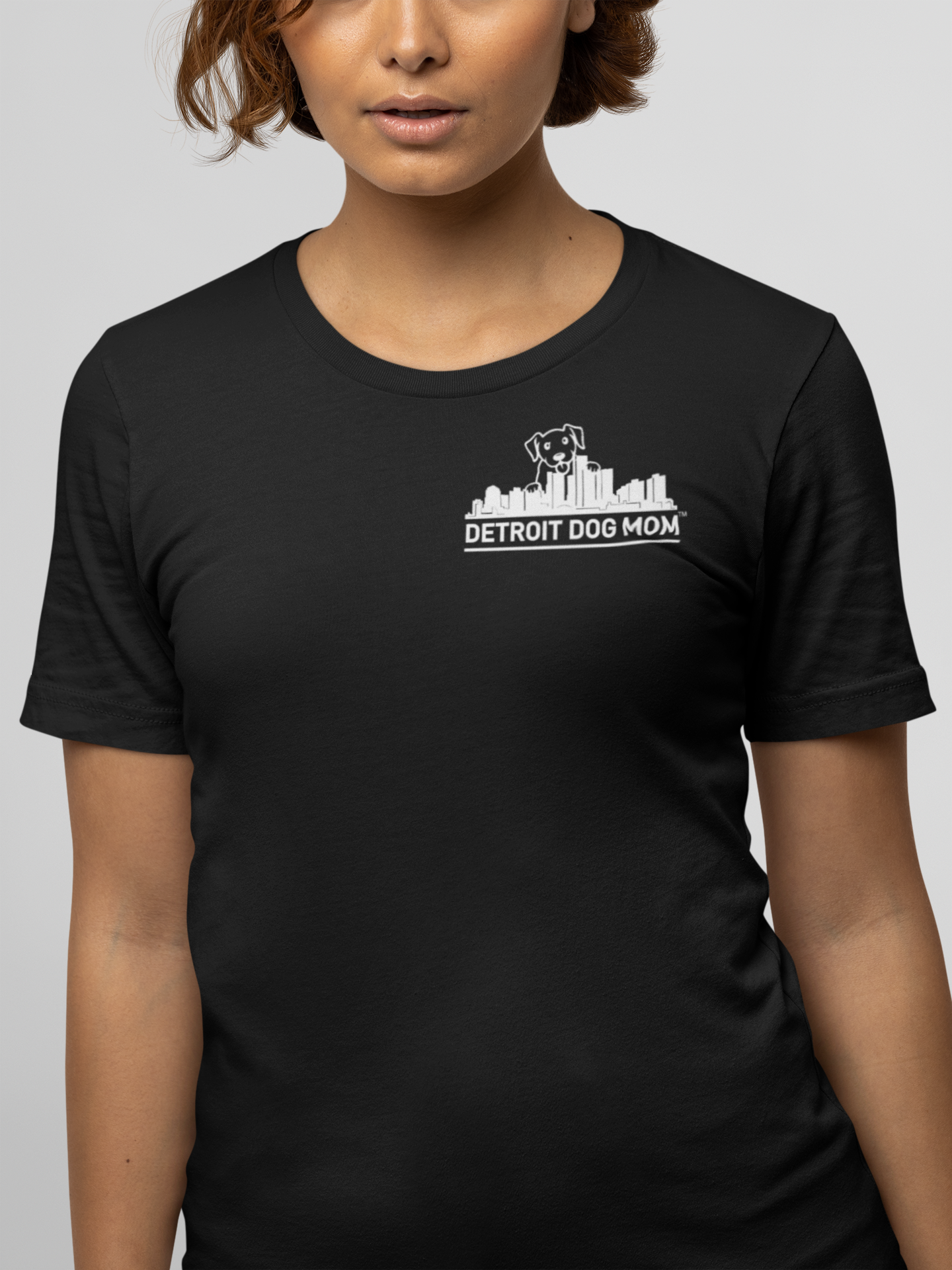 Detroit Skyline - Women's Crew Neck Tee