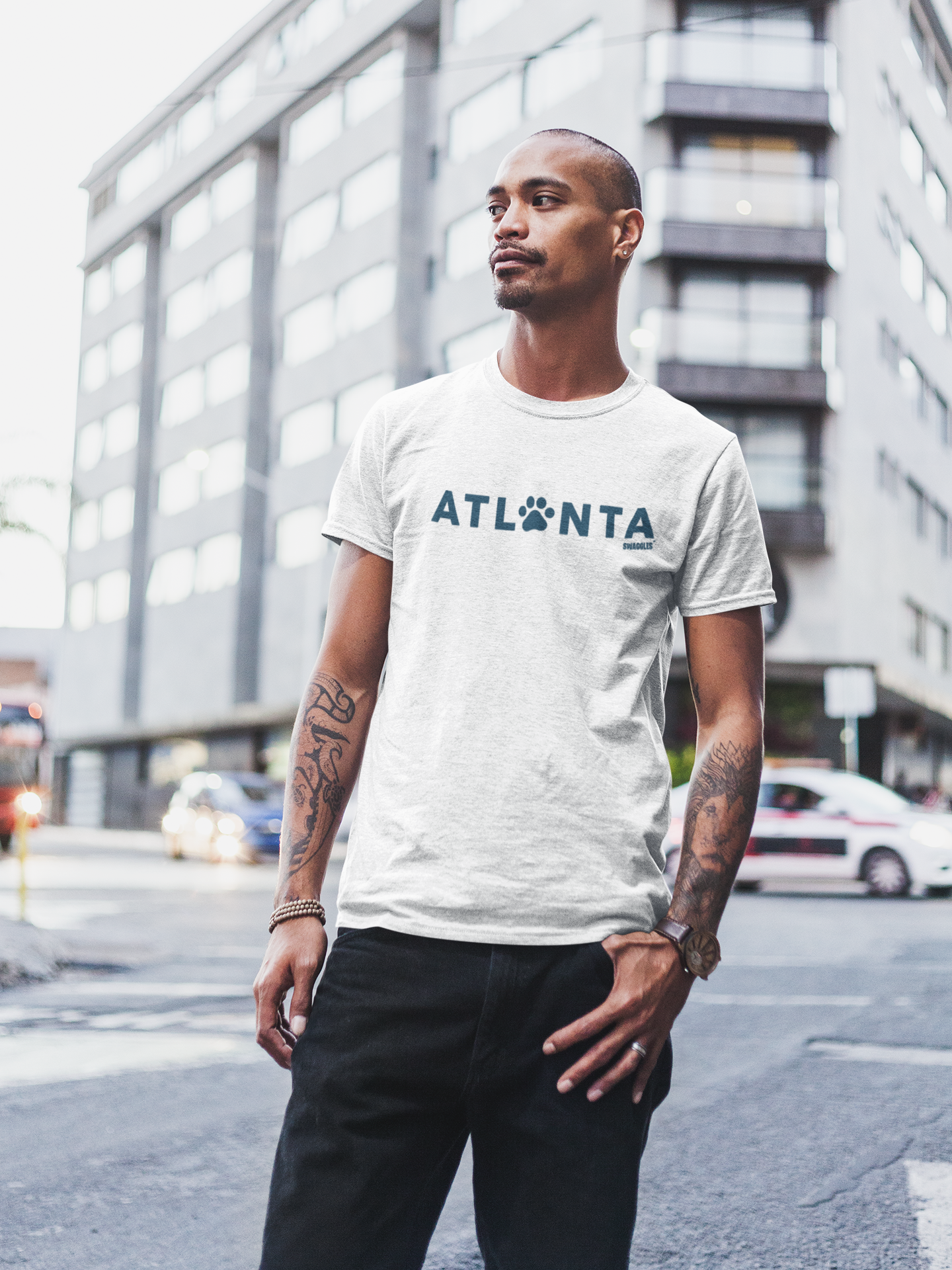 City Paw - Men's Crew Neck Tee