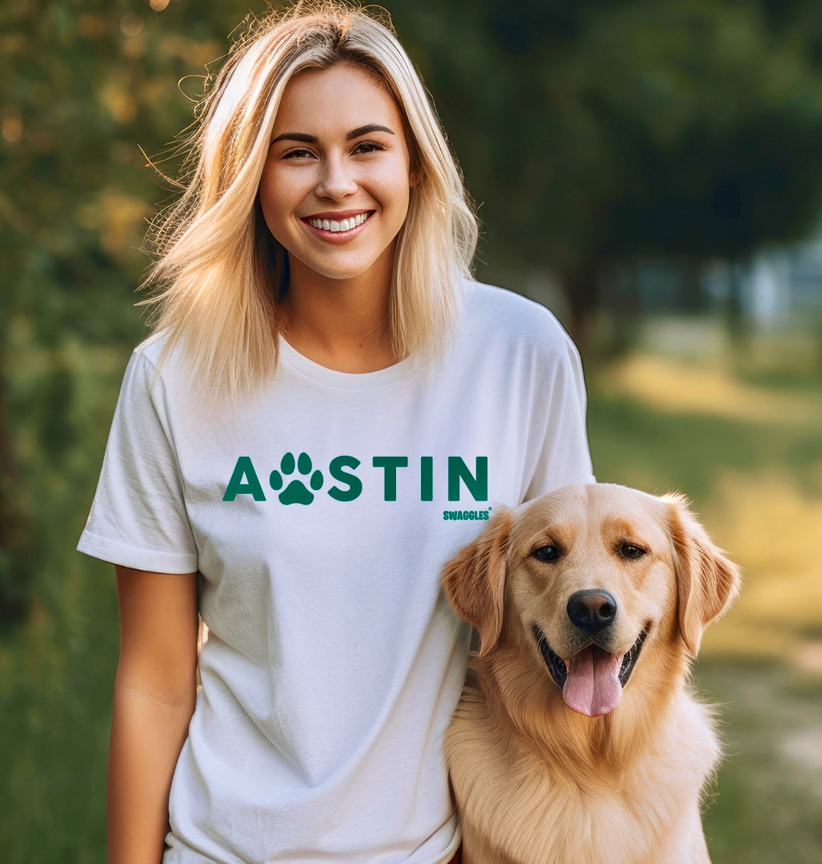 City Paw - Woman's Crew Neck Tee