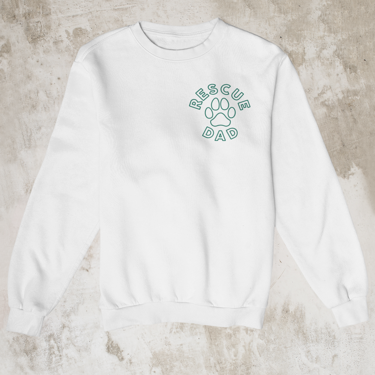 Rescue Dad - Men's Crew Neck Sweatshirt