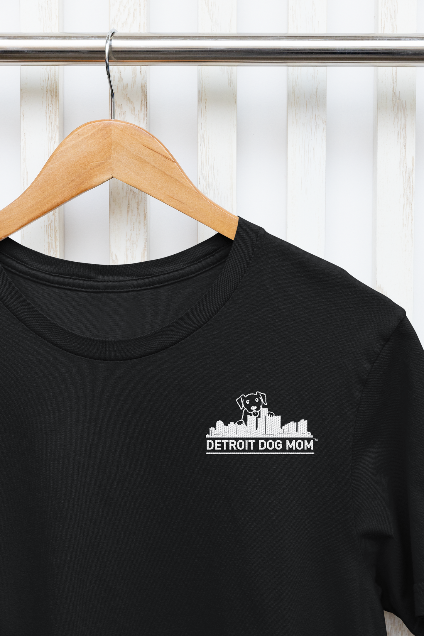 Detroit Skyline - Women's Crew Neck Tee