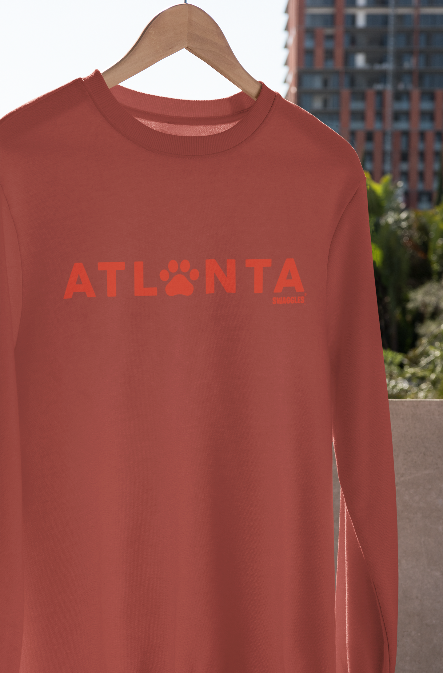 City Paw - Woman's Crew Neck Sweatshirt