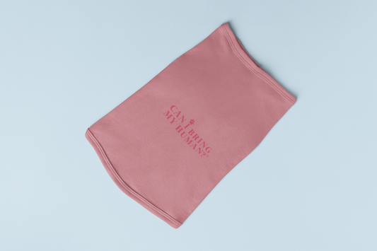 "Can I Bring My Human?" - Custom Pet Onesie