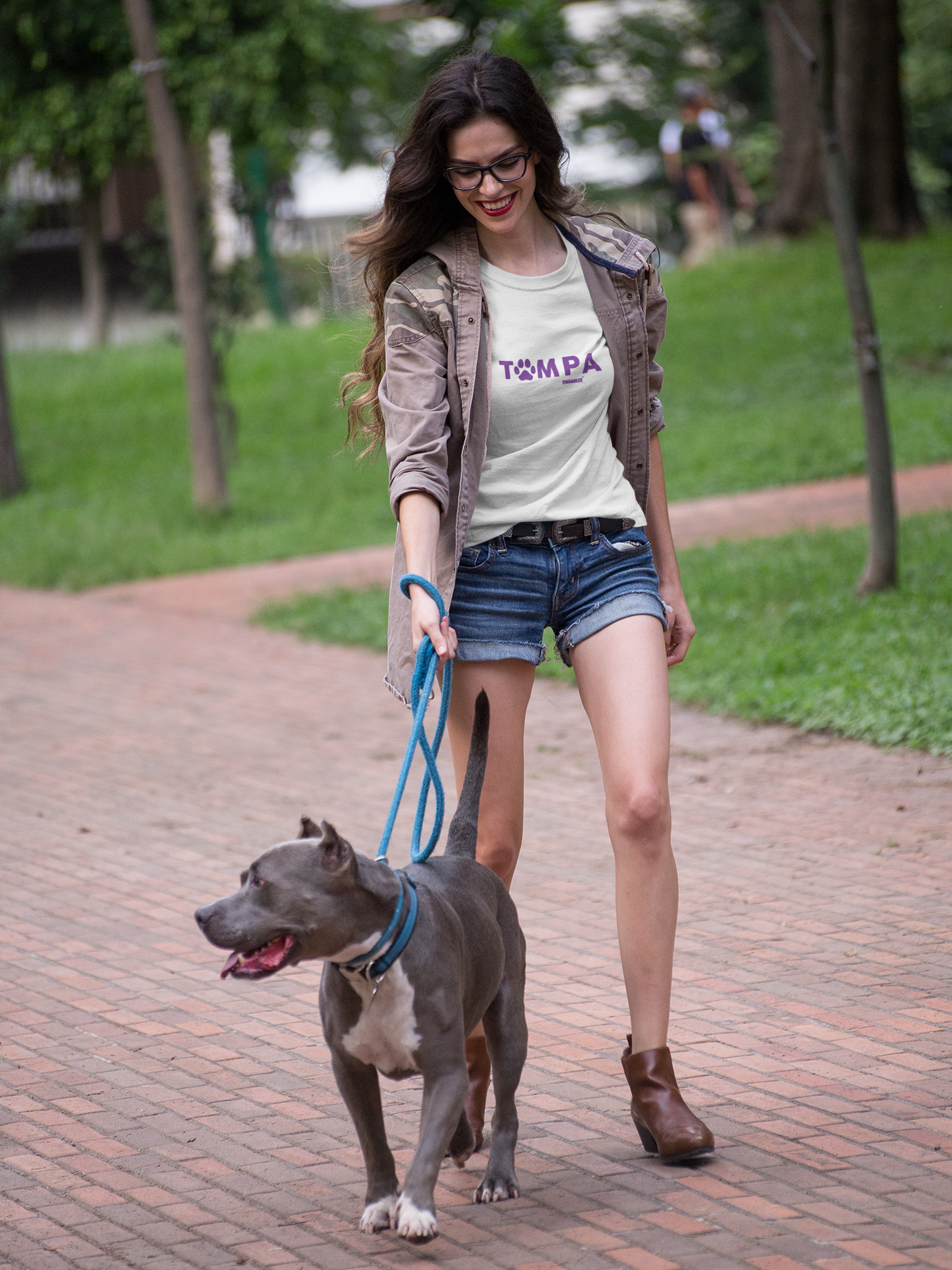 City Paw - Woman's Crew Neck Tee