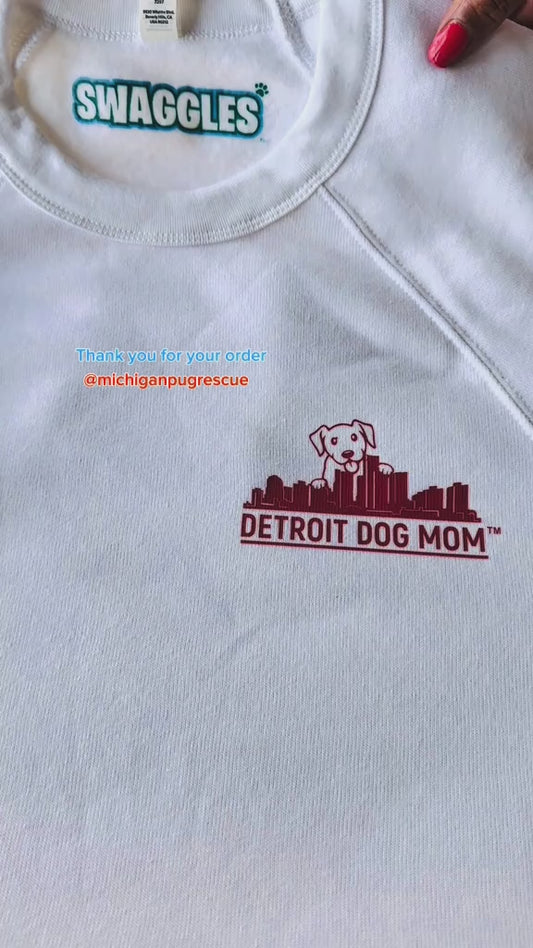 Detroit Skyline - Women's Crew Neck Sweatshirt