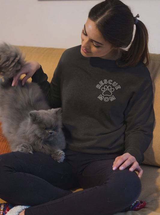 Rescue Mom - Women's Crew Neck Sweatshirt