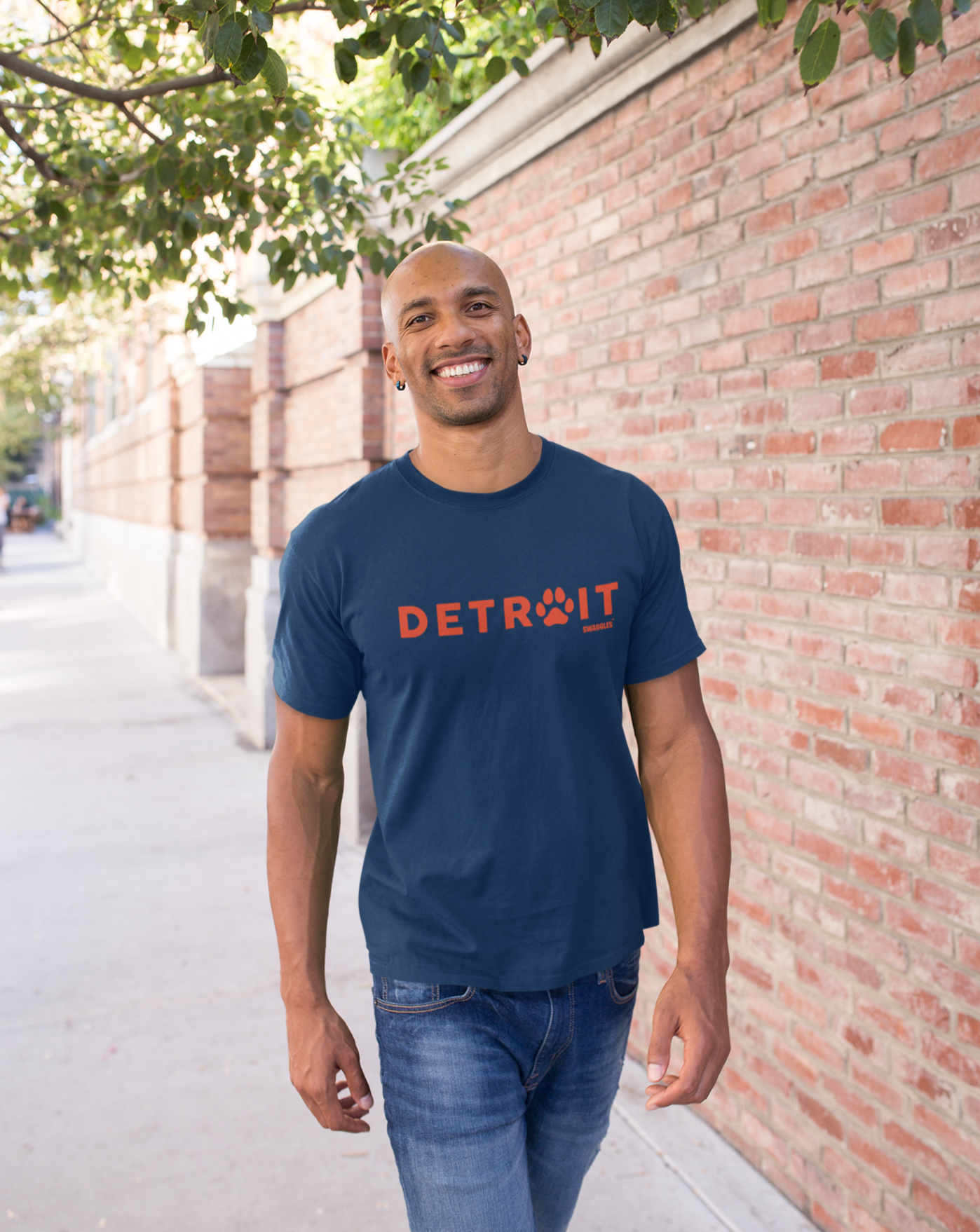 City Paw - Men's Crew Neck Tee