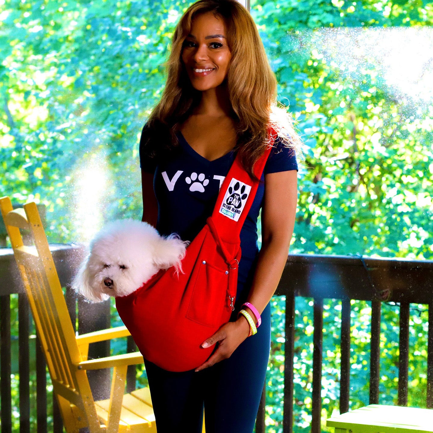Swuggy Sling Pet Carrier - Red