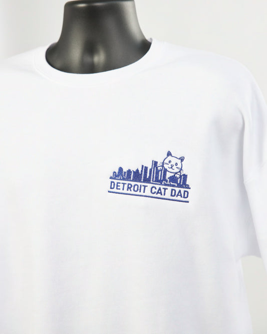Detroit Skyline - Men's Crew Neck Sweatshirt