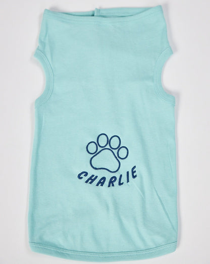 Custom Embroidered Pet Name Onesie