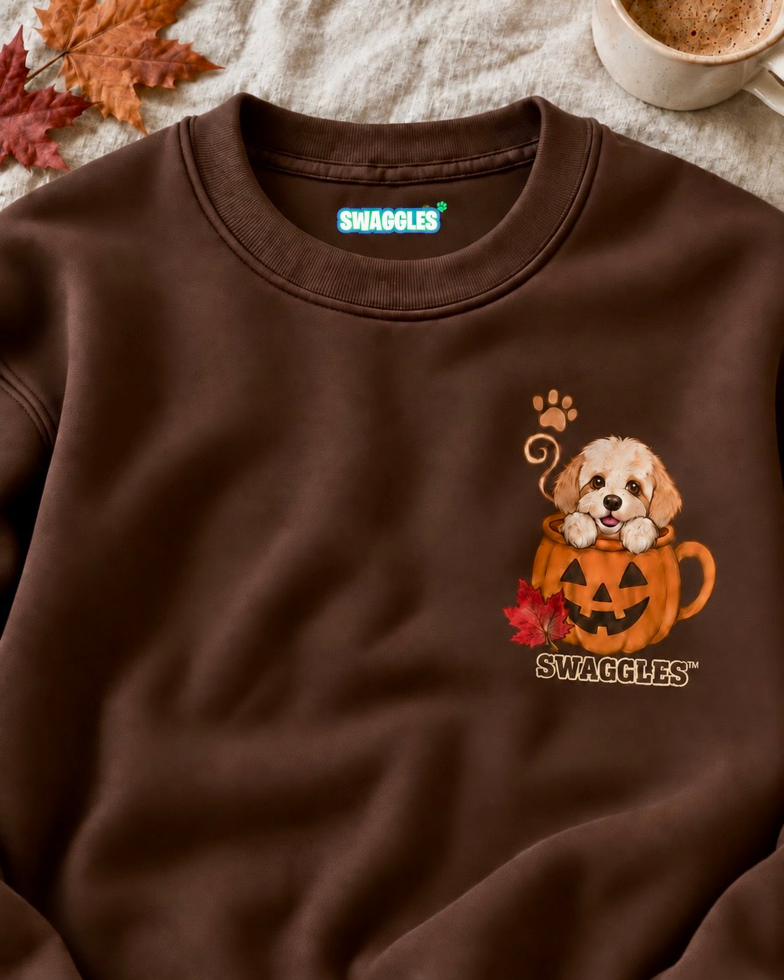 Swaggles Pumpkin Pup Sweatshirt