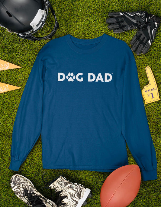 Dog Paw Dad - Men's Crew Neck Sweatshirt