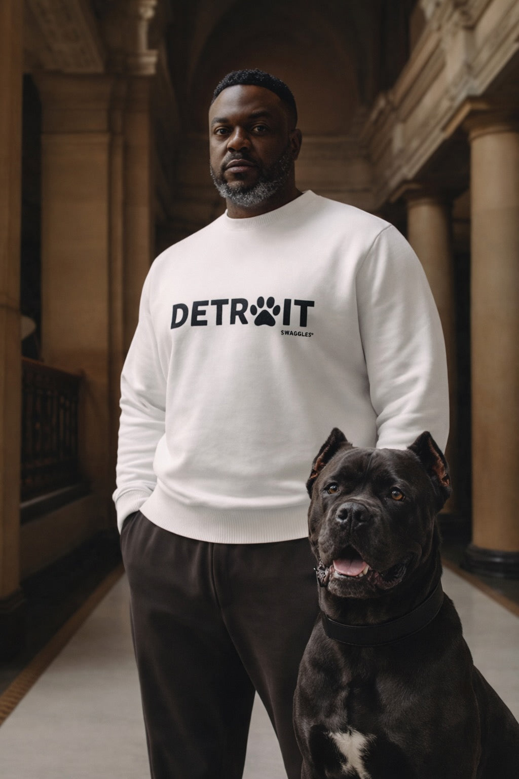 Unisex Detroit Paw Sweatshirt