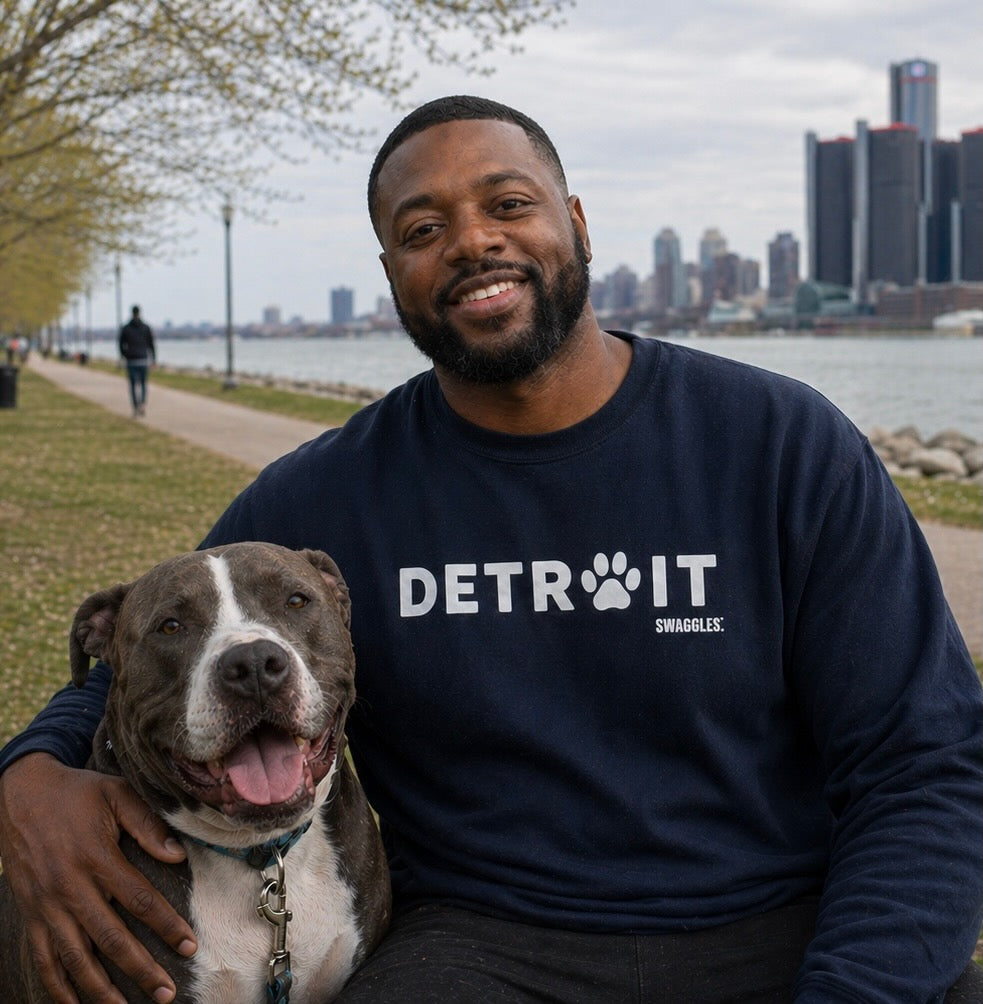 Unisex Detroit Paw Sweatshirt