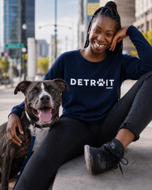 Unisex Detroit Paw Sweatshirt