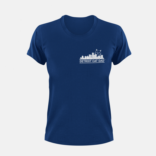 Detroit Skyline - Men's Crew Neck Tee