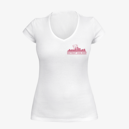 Detroit Skyline - Women's Deep V-Neck