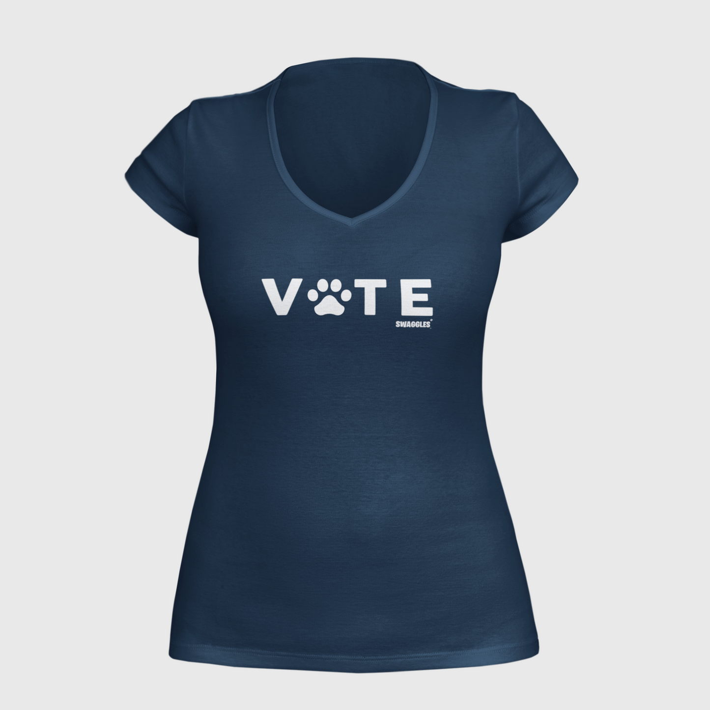 Limited Edition: Vote V-Neck Tee (Woman's)