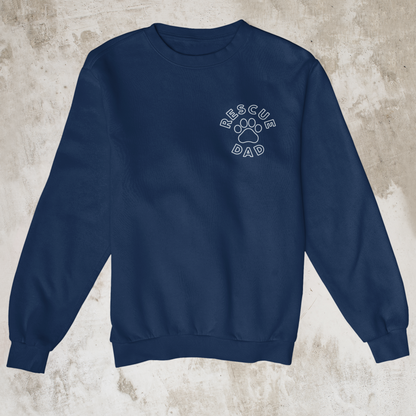 Rescue Dad - Men's Crew Neck Sweatshirt