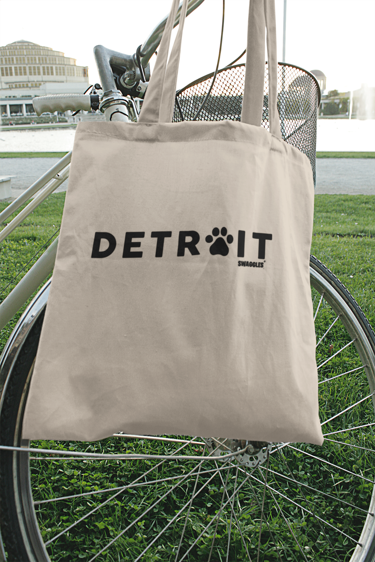 Detroit Organic Cotton Tote Bag