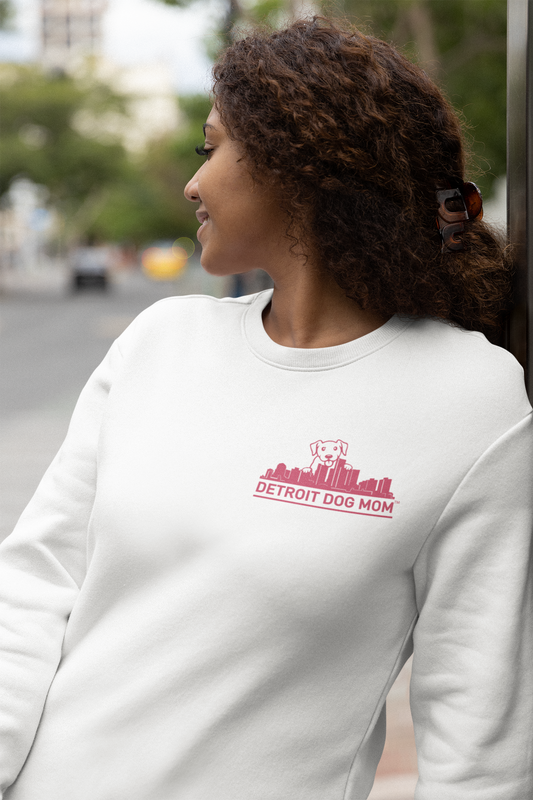 Detroit Skyline - Woman's Crew Neck Sweatshirt