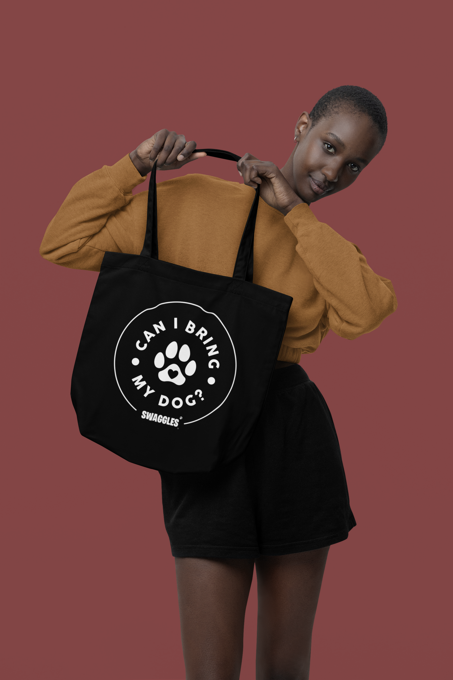 "Can I Bring My Dog" Organic Cotton Tote Bag