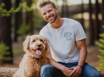 Rescue Dad - Men's Crew Neck Tee