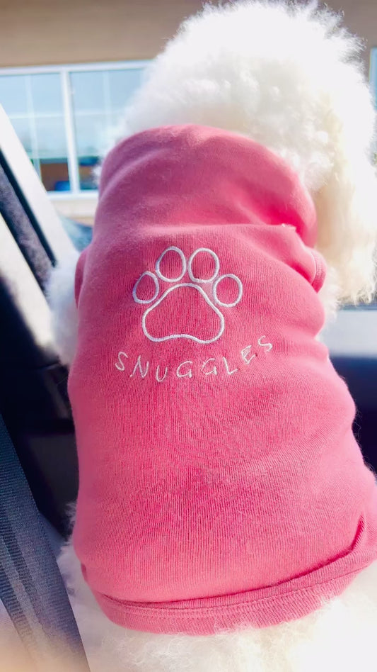 Custom Embroidered Pet Onesie