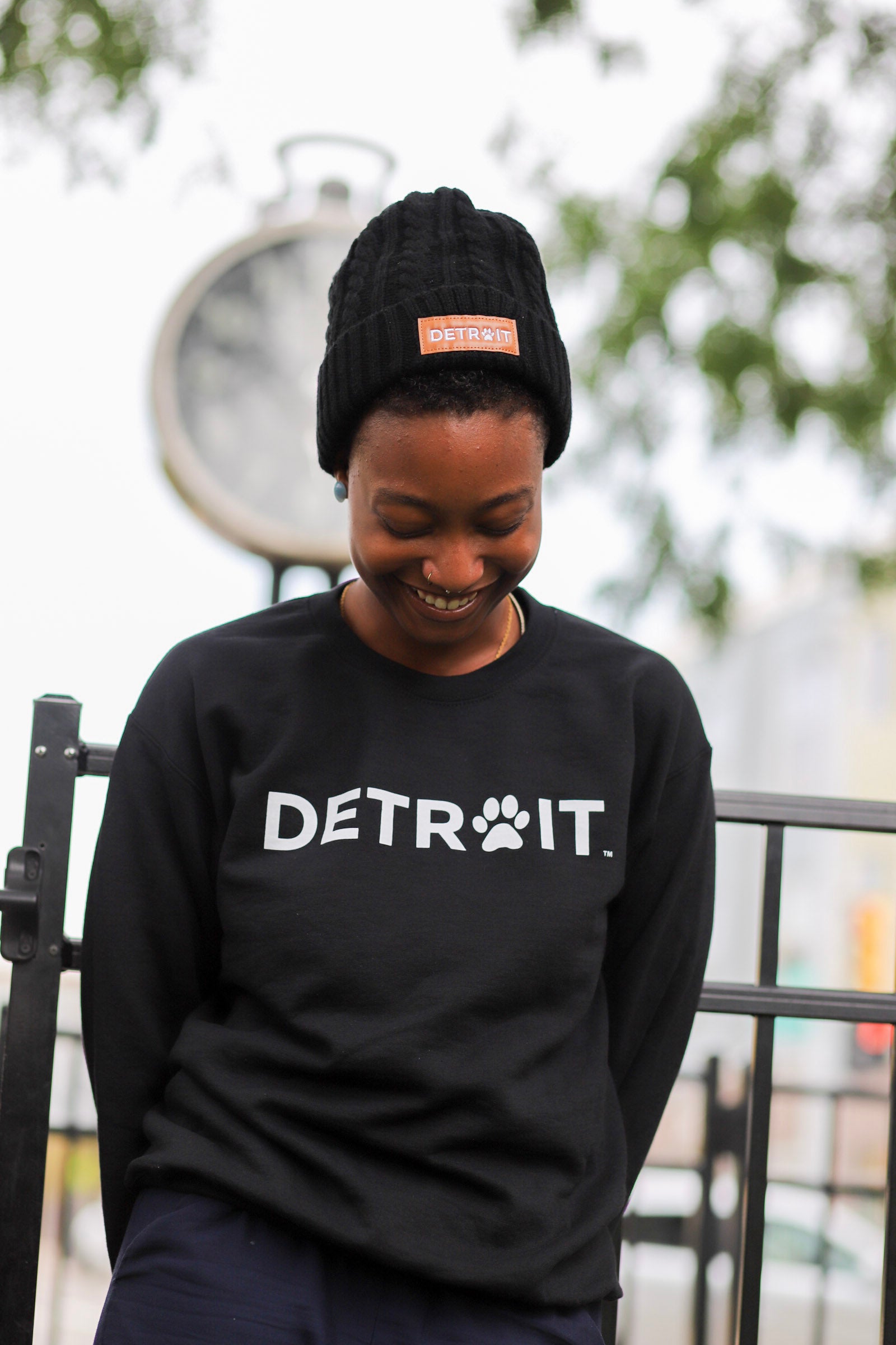 Signature LV Beanie — Be Her Detroit